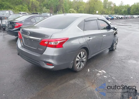 2019 Nissan Sentra Sv из США, поврежденный, VIN 3N1AB7AP7KY238779